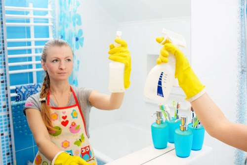 After builders cleaning in Cleaninghome with dust removal after renovation