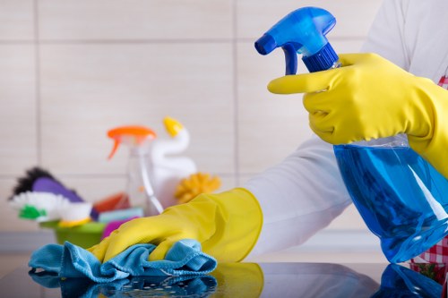 Clean oven racks and trays after deep cleaning