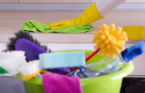 Professional office cleaning in Cleaninghome reception area