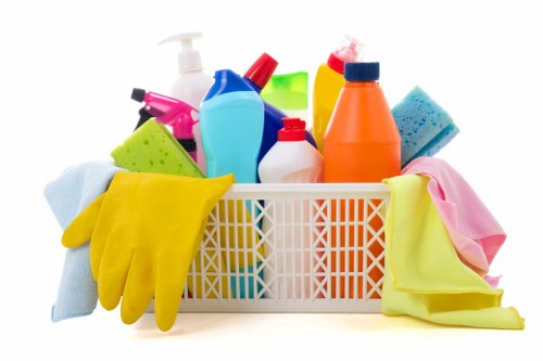 Deep cleaning process for upholstered chairs in a home
