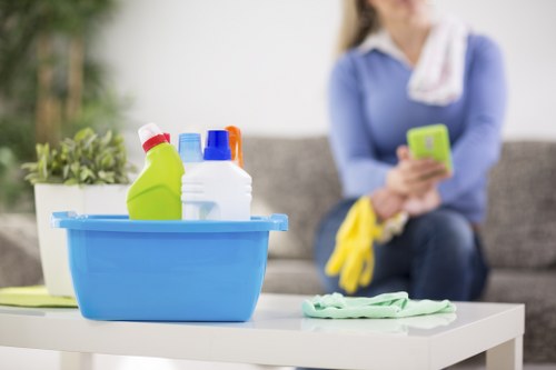 Deep cleaning details for kitchens and bathrooms