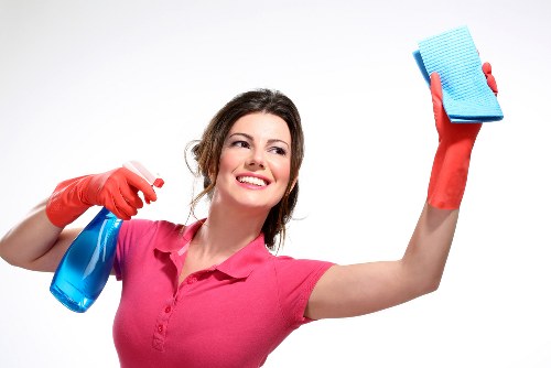 Recycling sorting and sustainable cleaning materials used by Cleaninghome